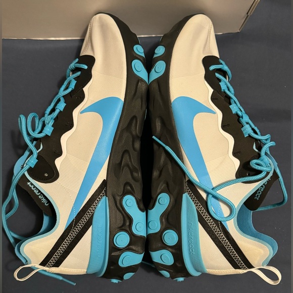 Nike React Element 55 iD Nike By You Size 13 New With Box (No Lid) Never Worn - Picture 5 of 12
